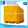 100% polyester reusable pvc coated fabric pallet cover